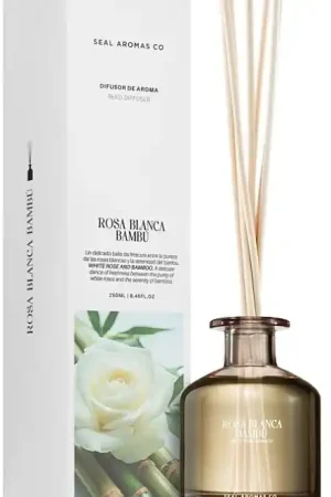 Aromadiffuser ‘Witte roos en bamboe‘