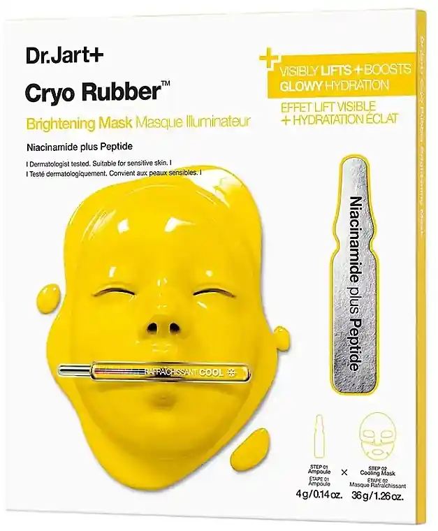 Alginaten verhelderend gezichtsmasker