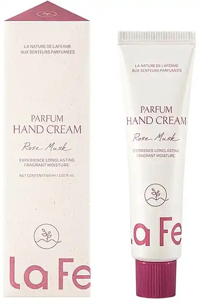 Handcrème "Roos en muskus"