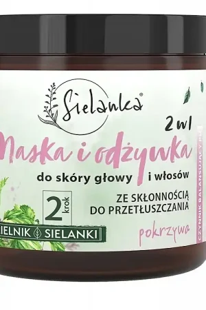 2in1 masker-conditioner voor hoofdhuid en haar "Brandnetel"