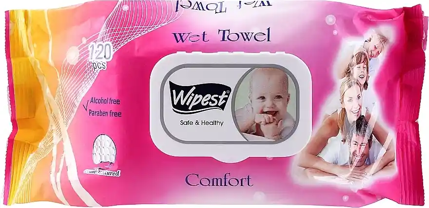 Vochtige Doekjes voor Kinderen "Comfort", 120 Stuks