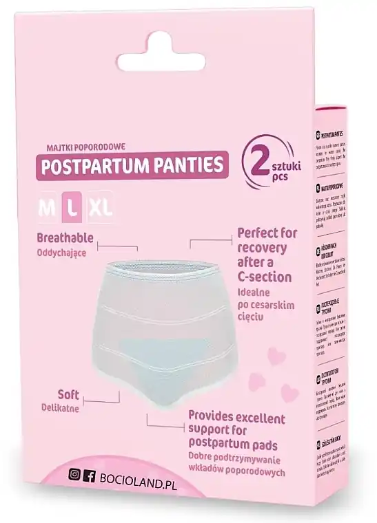 Postpartum netbroekjes, maat L