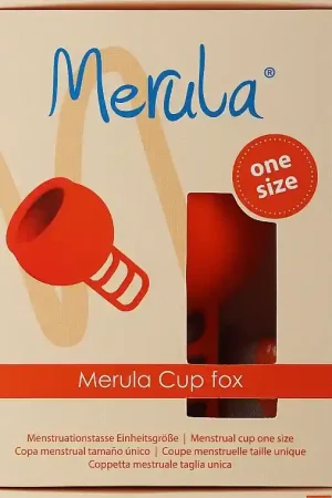 Universele menstruatiecup, oranje