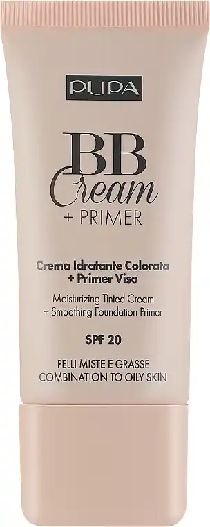 Pupa BB Cream+Primer Combination To Oily Skin SPF20