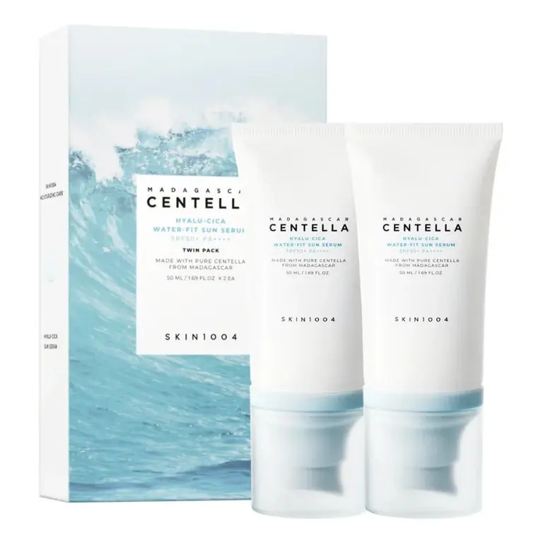 Skin1004 Hyalu-Cica Water-Fit Sun Serum SPF 50+ PA++++ Duo Set