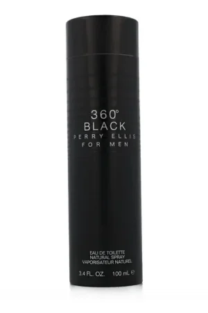 360° Black for Men eau de toilette voor heren 100 ml