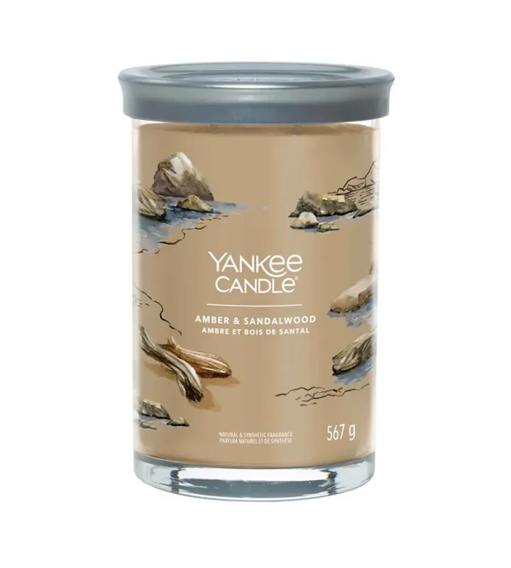 Amber & Sandalwood signature tumbler groot 567g 567 g