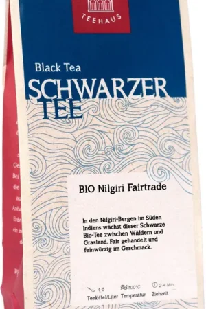 Demmers Teehaus Biologische Zwarte Thee Nilgiri Oothu FOP Fairtrade, 100 g