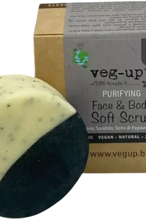 veg-up ZERO-Waste Purifying Face & Body Scrub, 65 g