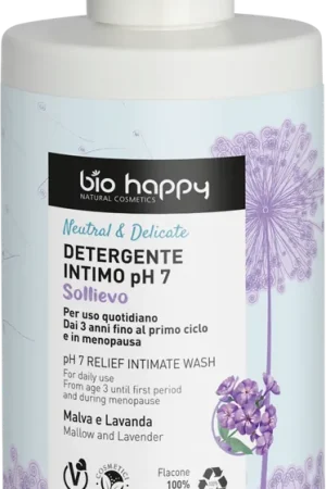 Bio Happy Neutral & Delicate pH 7 Relief Intimate Wash, 200 ml