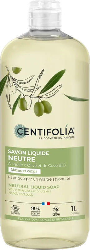 CENTIFOLIA Neutral Liquid Soap, 1 L