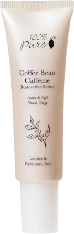 100% Pure Coffee Bean Caffeine Restorative Serum, 30 ml