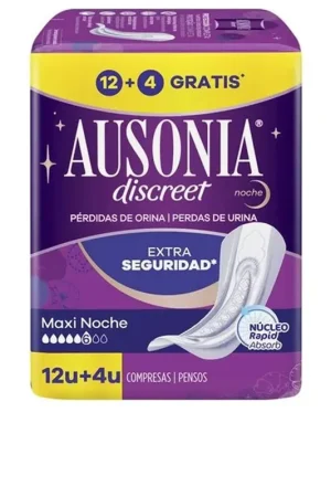 Ausonia AUSONIA DISCREET maxi nachtincontinentieverbanden