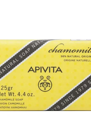 Apivita JABÓN NATURAL con camomila