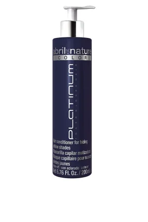 Abril Et Nature COLOR platinum hair conditioner hiding yellow shades