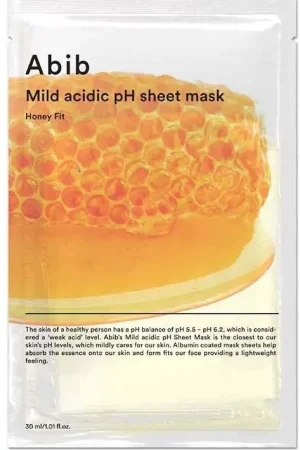 AbibMild Acidic Ph Sheet Mask Honey Fit 10-Pack 30 g