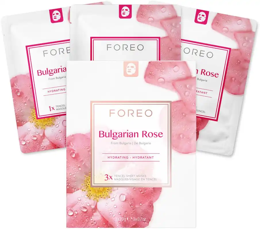 FOREOFarm To Face Bulgarian Rose Sheet Mask