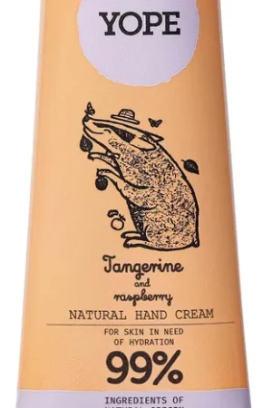 YOPEBotanicalHand Cream Tangerine and Raspberry 50 ml