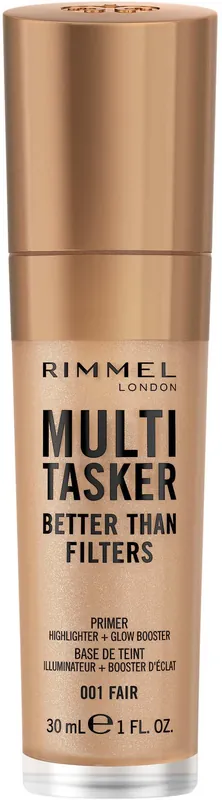 RimmelKind & FreeMulti-Tasker Better Than Filters Face Primer Glow Booster and Highlighter 001 Fair
