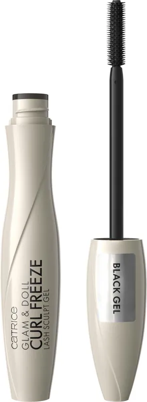 CatriceGlam & Doll Curl Freeze Lash Sculpt Gel 010 Transparent Black