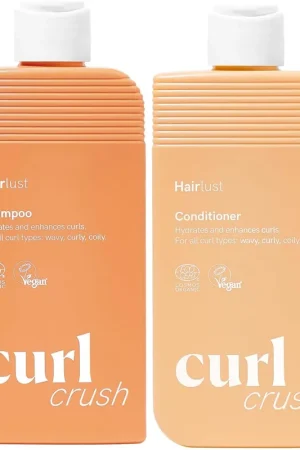 HairlustCurl CrushBundle Shampoo 250 ml & Conditioner 250 ml